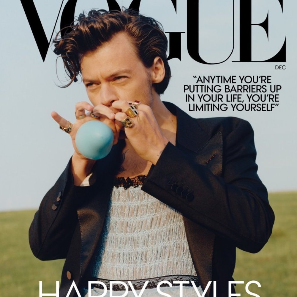 Harry Styles Vogue Magazine, December 2020